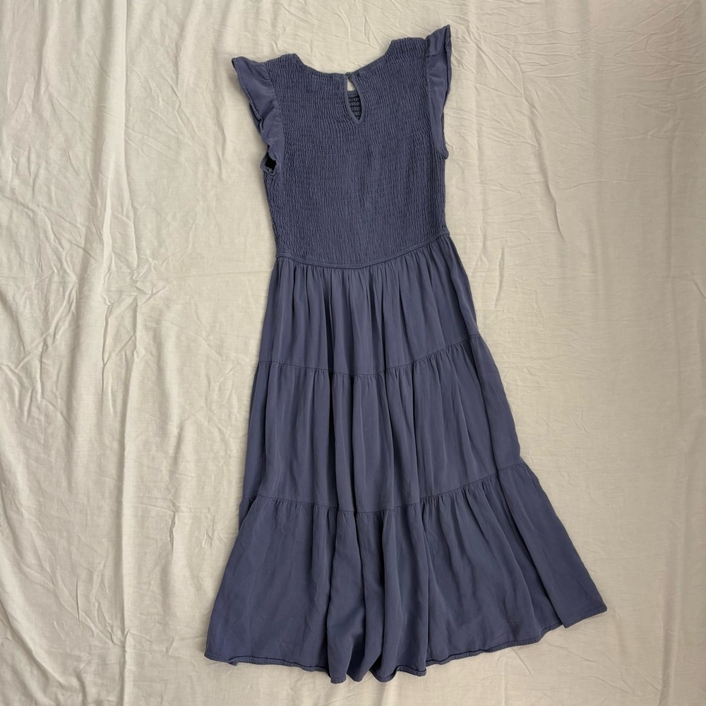 Zesica Ruffled Midi Dress in purple - Picture 5 of 10